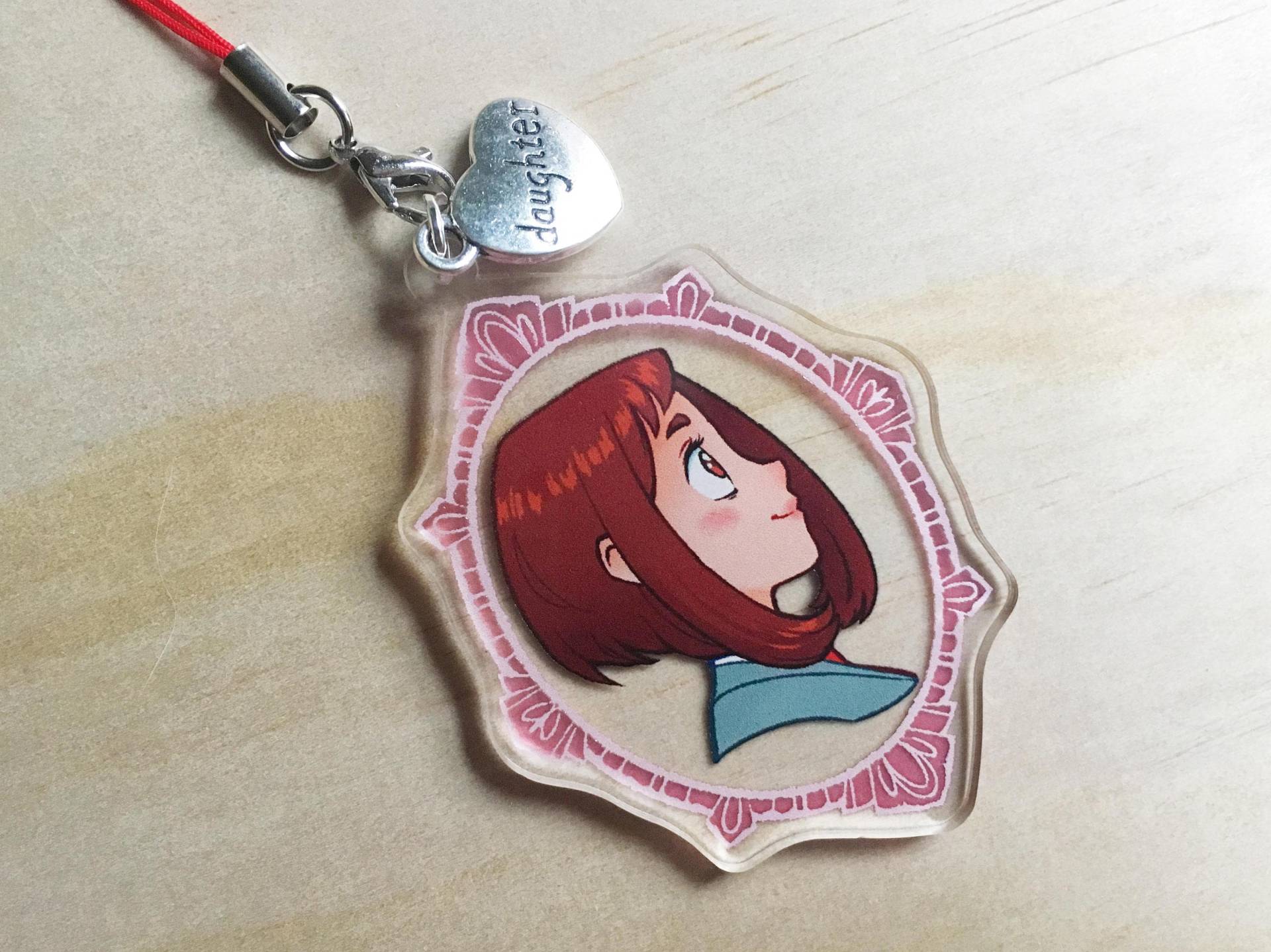 Uraraka Held Cameo Portrait Charm Uraraka Held Cameo Portrait Charm von Kecky