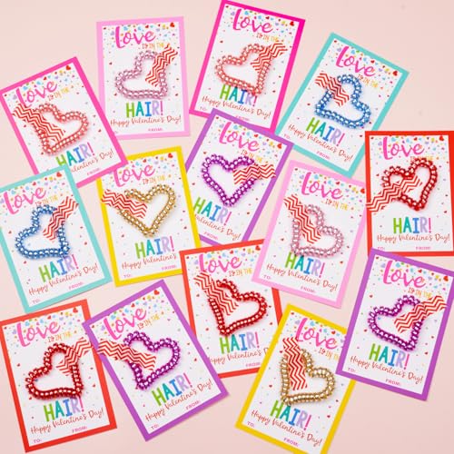 Valentinstags-Haargummis für Mädchen Valentinstags-Haargummis für Mädchen von Kederwa