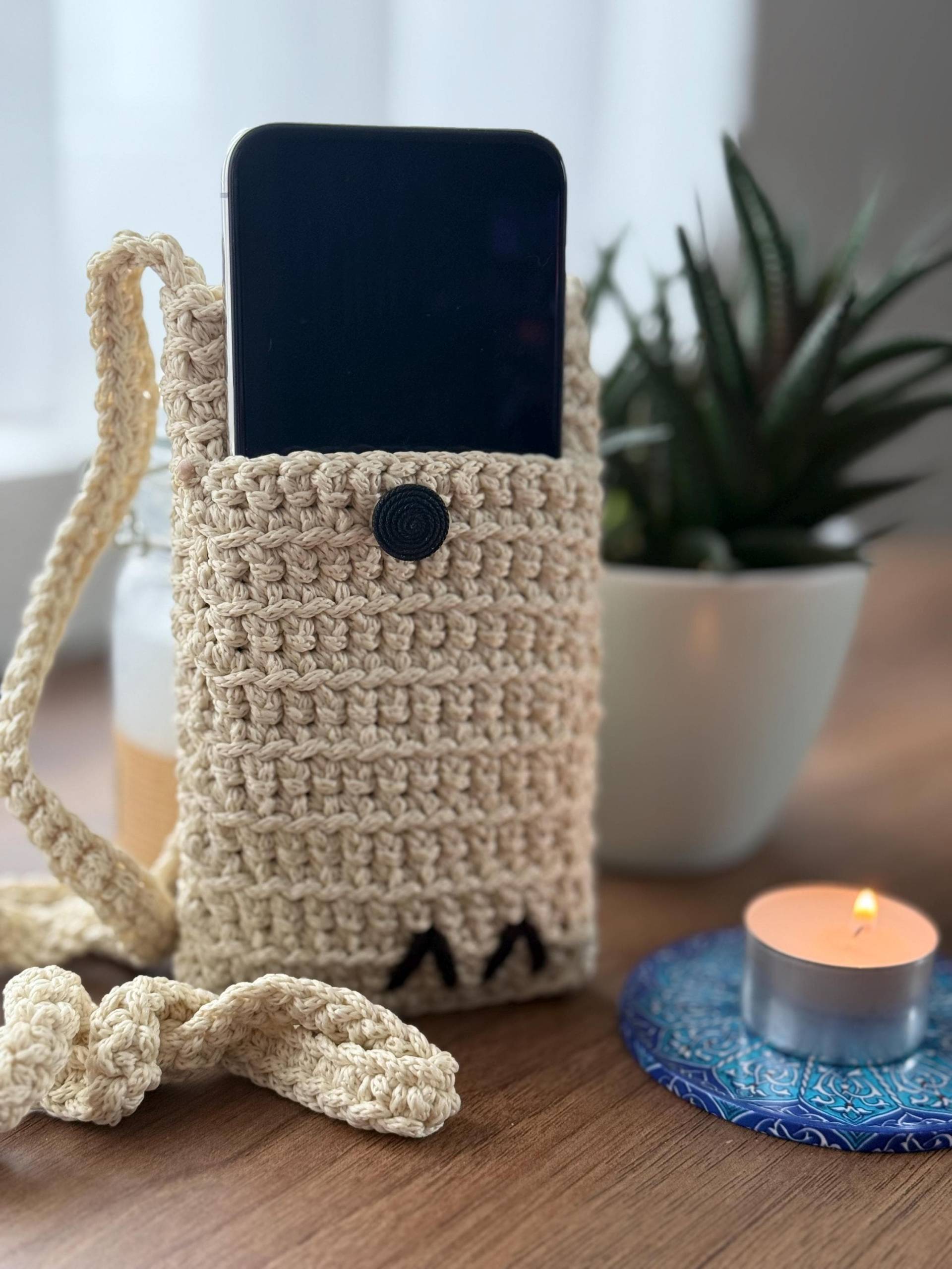 Handytasche Gehäkelt, Häkeltasche Für Smartphone, Handgemachte Handytasche, Stricktasche Handy, Smartphone Tasche Handmade Handytasche Gehäkelt, Häkeltasche Für Smartphone, Handgemachte Handytasche, Stricktasche Handy, Smartphone Tasche Handmade von KediCase