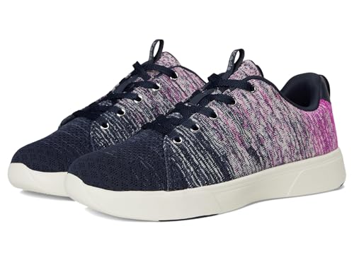 Keds Bliss Walk Damen-Sneaker mit Schnürung, Marineblau/Fuchsia Engineered Knit, 35.5 EU von Keds
