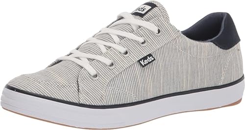 Keds Center Iii Damen-Sneaker mit Schnürung, Marineblau gestreift, 38.5 EU von Keds