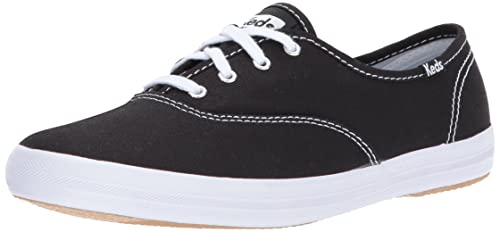 Keds Champion Damen-Sneaker, Canvas Schwarz, 37 EU von Keds