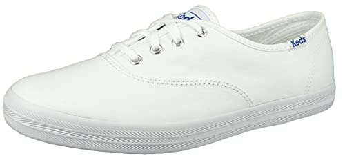 Keds Damen CHAMPION ORG CORE CANVAS Sneaker, weiß, 39.5 EU von Keds