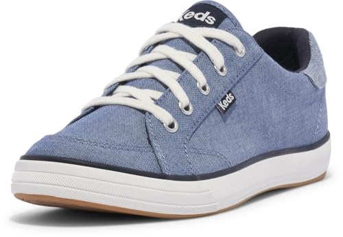 Keds Damen Center Iii Schnürschuh Sneaker, Marineblaues Textil, 39 EU von Keds