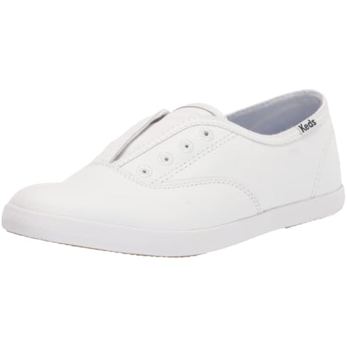 Keds Damen Champion Slip on Sneaker, Weiss/opulenter Garten, 37.5 EU Weit von Keds
