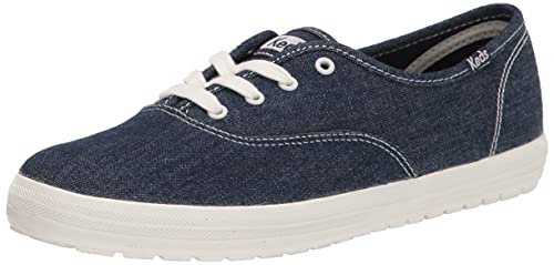 Keds Damen Champion TRX Recycled Denim Sneaker, Indigo, 36 EU von Keds