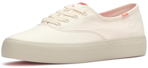 Keds Damen Chgn-3 Modischer Sneaker, Meersalz/Korallen-Leinen, 37 EU von Keds