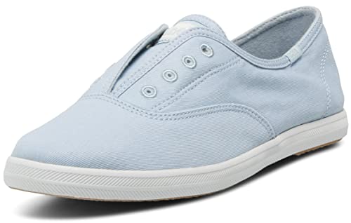 Keds Damen Chillax Slip On Sneaker, Hell, blau, 43 EU von Keds