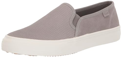 Keds Damen Double Decker Slip on Sneaker, Grey Houndstooth Suede, 40 EU Keds Damen Double Decker Slip on Sneaker, Grey Houndstooth Suede, 40 EU von Keds