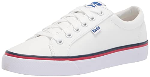 Keds Damen Jump Kick Org Core Twill Sneaker, weiß, 37 EU von Keds