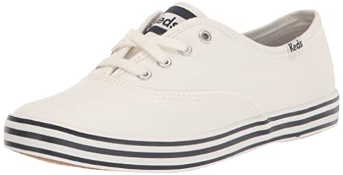 Keds Damen Keds Farbblock CVO Schnürschuh, Weiß Marineblau, 36 EU von Keds