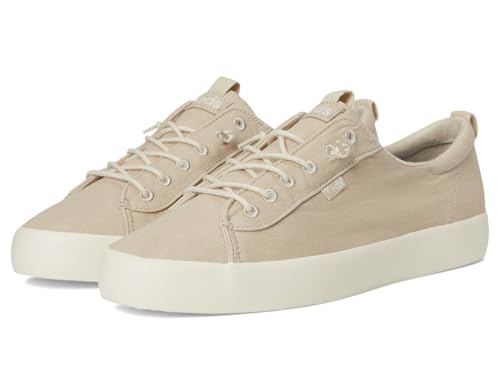 Keds Damen Kickback Canvas Slip on Sneaker, Haferflocken-gewaschener Köper, 39 EU von Keds