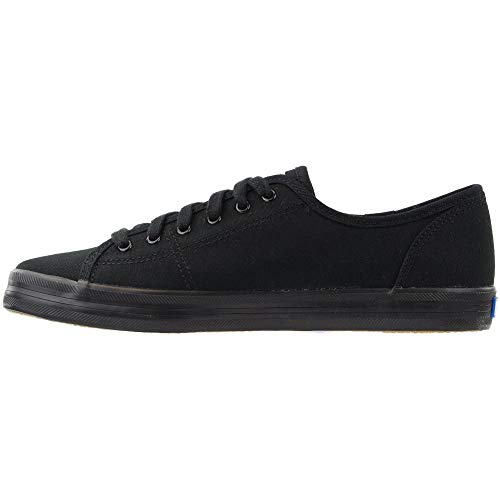 Keds Damen Kickstart Seasonal Solid Sneaker, Schwarz Schwarz von Keds