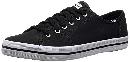 Keds Damen Kickstart Seasonal Solid Sneaker, Schwarz von Keds