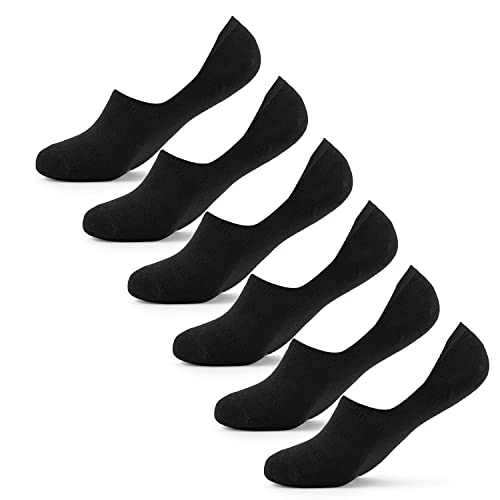 Keds Damen Low Cut Sneaker Signature Knit No Show Sockeneinlagen, Liner-Socken, Schwarz (6 Paar), Einheitsgröße (6er Pack) von Keds