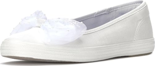 Keds Damen Maisie-5a Modischer Sneaker, Schneewittchen Ripsbandschleife, 37.5 EU von Keds