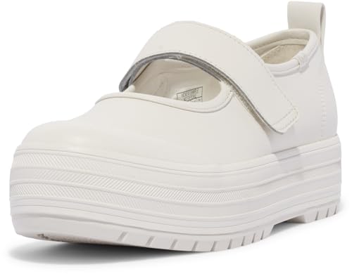 Keds Damen Mary Jane Schuh, Weißes Leder, 39 EU von Keds