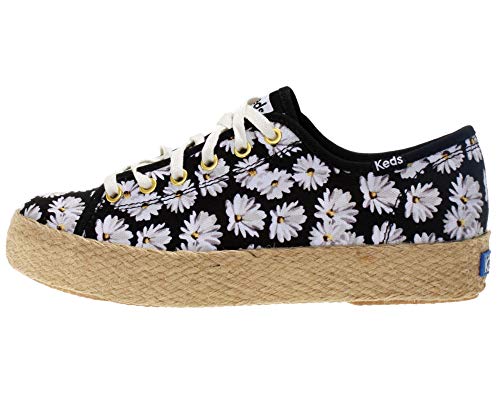 Keds Damen Triple Kick Daisy Schwarz Textil 37 von Keds