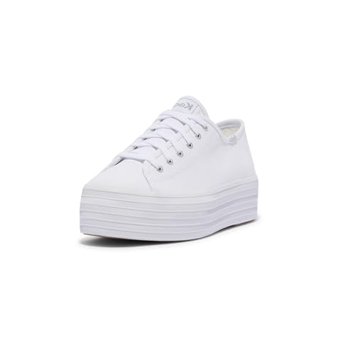 Keds Damen Triple Up Sneaker, weiß, 39.5 EU von Keds