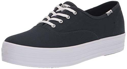 Keds The Platform Damen-Sneaker zum Schnüren, navy, 35 EU von Keds