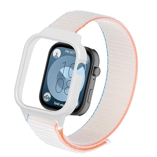 Keecuty Armband für Huawei Watch Fit 3, Verstellbare Nylon Armband Kompatibel mit Huawei Watch Fit 3, Sport Ersatzarmband elastisch Uhrenarmband Strap Armbänder Kompatibel mit Huawei Watch Fit 3 Keecuty Armband für Huawei Watch Fit 3, Verstellbare Nylon Armband Kompatibel mit Huawei Watch Fit 3, Sport Ersatzarmband elastisch Uhrenarmband Strap Armbänder Kompatibel mit Huawei Watch Fit 3 von Keecuty