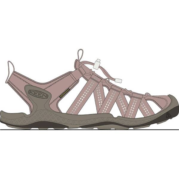 KEEN Damen Freizeitschuhe DRIFT CREEK H2 W-FAWN/BRINDLE von Keen