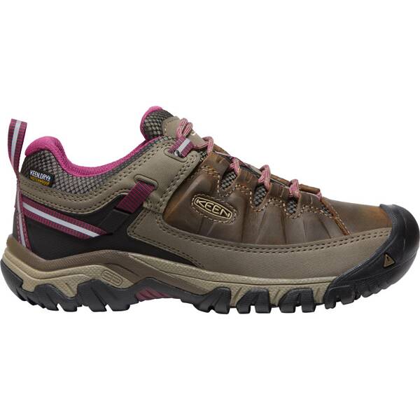 KEEN Damen Multifunktionsschuhe Damen Wanderschuhe Targhee III WP Weiß/Boysenberry von Keen