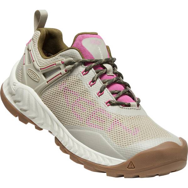 KEEN Damen Multifunktionsschuhe NXIS EVO WP W-PLAZA TAUPE/IBIS ROSE von Keen