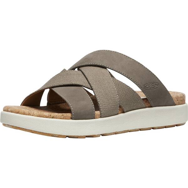 KEEN Damen Sandalen ELLE MIXED SLIDE W-BRINDLE/BIRCH von Keen