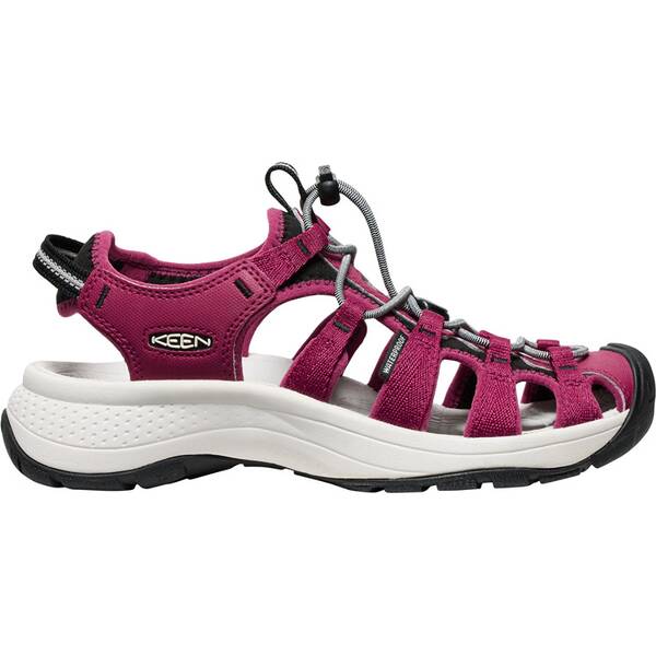 KEEN Damen Trekkingsandale ASTORIA WEST SANDAL W-BEAUJOLAIS/STAR WH von Keen