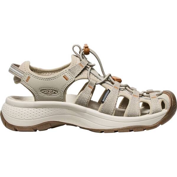 KEEN Damen Trekkingsandale ASTORIA WEST SANDAL W-PLAZA TAUPE/ROASTE von Keen