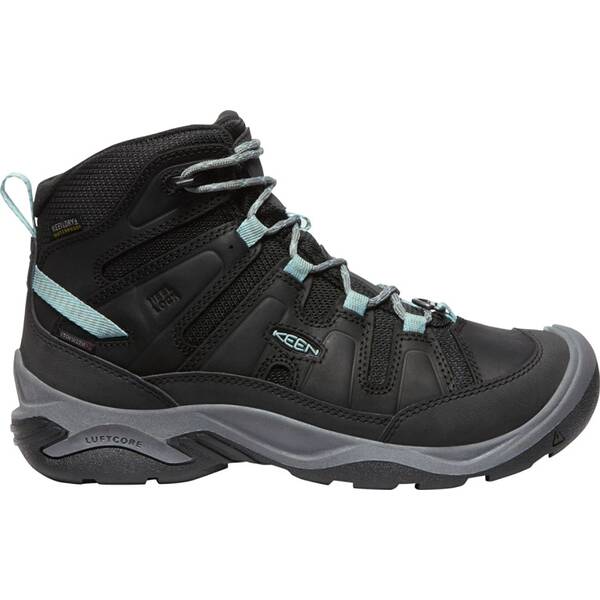 KEEN Damen Trekkingstiefel CIRCADIA MID POLAR W-BLACK/CLOUD BLUE von Keen