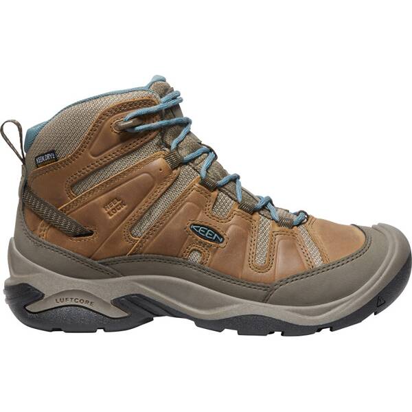 KEEN Damen Trekkingstiefel CIRCADIA MID WP W-TOASTED COCONUT/NORTH von Keen
