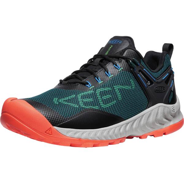 KEEN Herren Multifunktionsschuhe NXIS EVO WP M-SEA MOSS/SCARLET IBIS von Keen