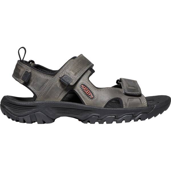 KEEN Herren Trekkingsandale TARGHEE III OPEN TOE SANDAL M-GREY/BLACK von Keen