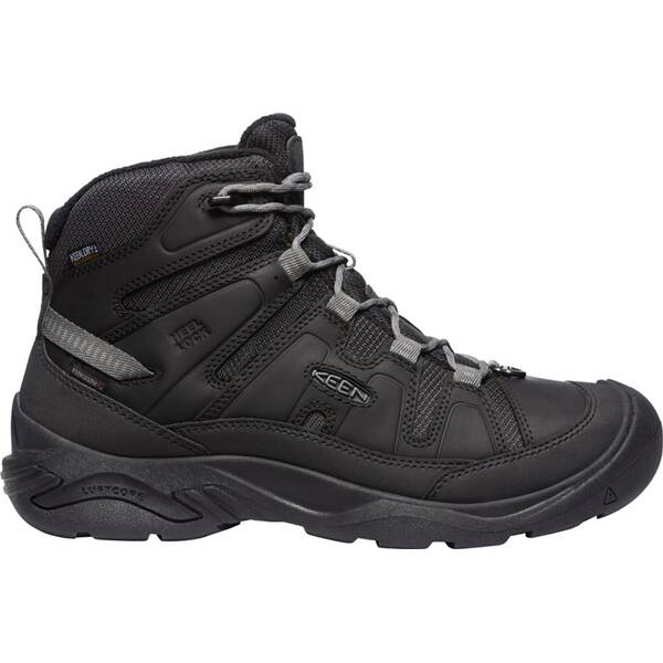 KEEN Herren Trekkingstiefel CIRCADIA MID POLAR M-BLACK/STEEL GREY von Keen