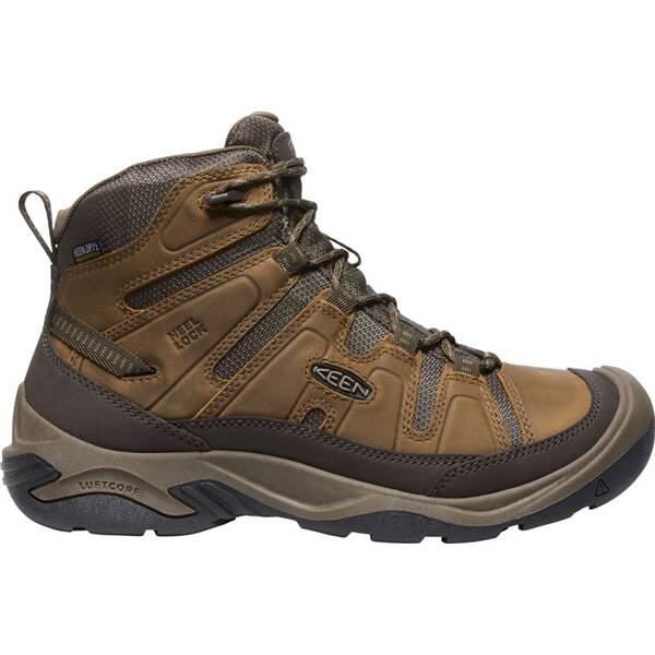 KEEN Herren Trekkingstiefel CIRCADIA MID WP M-BISON/BRINDLE von Keen