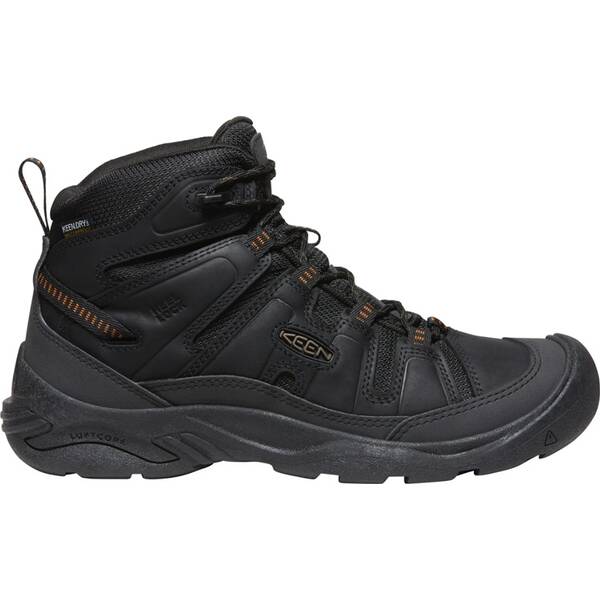 KEEN Herren Trekkingstiefel CIRCADIA MID WP M-BLACK/CURRY von Keen