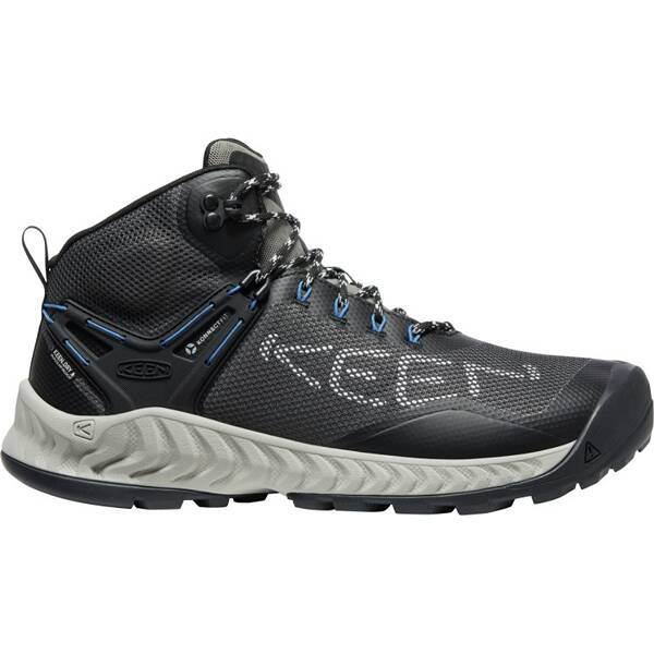 KEEN Herren Trekkingstiefel NXIS EVO MID WP M-MAGNET/BRIGHT COBALT von Keen