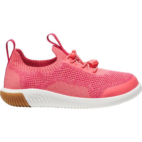 KEEN Kinder Freizeitschuhe KNX KNIT LACE C-DUBARRY/STAR WHITE von Keen