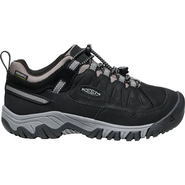 KEEN Kinder Multifunktionsschuhe TARGHEE IV LOW WP Y-BLACK/STEEL GREY von Keen