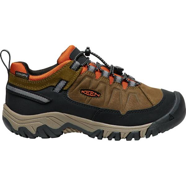 KEEN Kinder Multifunktionsschuhe TARGHEE IV LOW WP Y-DARK OLIVE/GOLD FLAM KEEN Kinder Multifunktionsschuhe TARGHEE IV LOW WP Y-DARK OLIVE/GOLD FLAM von Keen