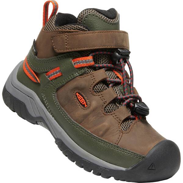 KEEN Kinder Multifunktionsstiefel TARGHEE MID WP C-DARK EARTH/FOREST NIGHT von Keen
