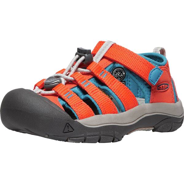 KEEN Kinder Sandalen NEWPORT H2 C-SAFETY ORANGE/FJORD BLUE von Keen