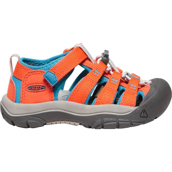 KEEN Kinder Sandalen NEWPORT H2 C-SAFETY ORANGE/FJORD BLUE von Keen