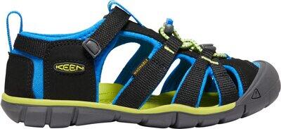 KEEN Kinder Schuh SEACAMP II CNX BLACK/BRILLIANT BLUE - Gr. - 31 von Keen
