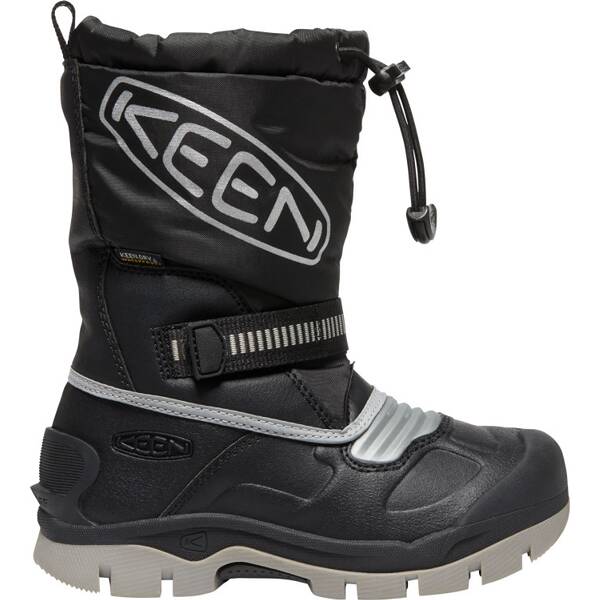 KEEN Kinder Stiefel SNOW TROLL WP C-BLACK/SILVER von Keen