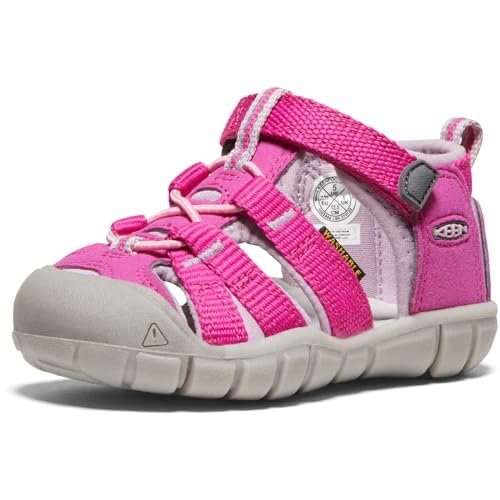 KEEN Seacamp 2 Cnx Unisex Kinder Sandalen , Rosa Very Berry Dawn Pink, 25/26 EU von KEEN