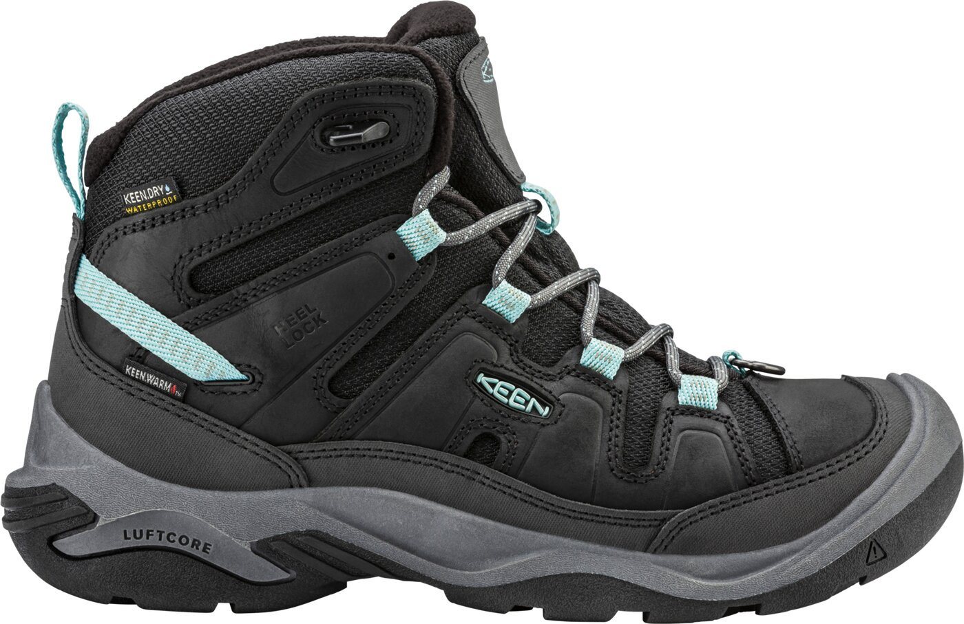 Keen CIRCADIA MID POLAR W-BLACK/CLOUD BLUE BLACK/CLOUD BLUE Wanderschuh von Keen