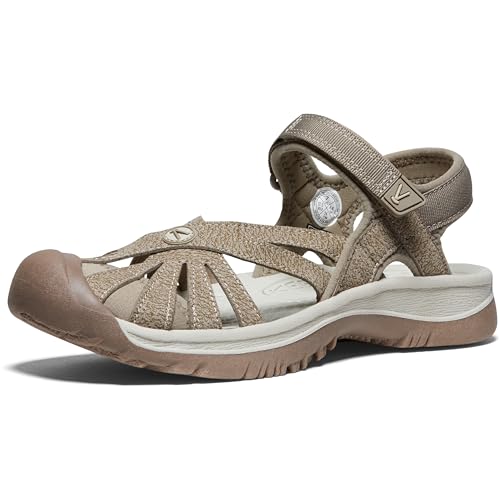 Keen Damen Rose W Durchgängies Plateau Sandalen, Braun (Brindle /shitake), 38 EU von KEEN